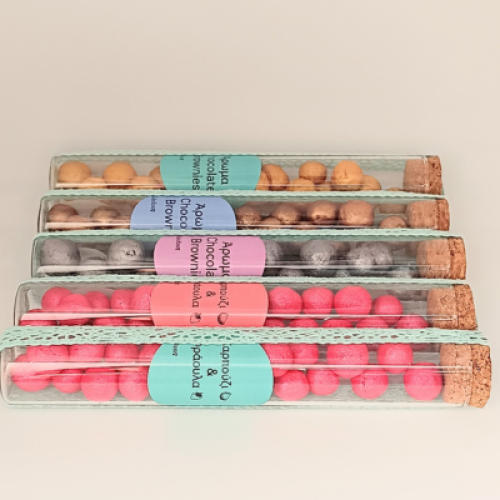 Χειροποίητες Αρωματικές Πέρλες Wax Melts σε Γυάλινο Σωλήνα